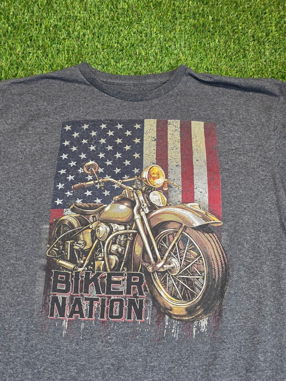 Larry's Custom Cycles Albuquerque NM Biker Nation Graphic T‑